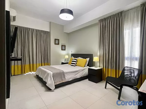 apartamentos - Apartamento en Alquiler en Piantini Amueblado de U 6