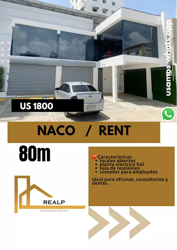 oficinas y locales comerciales - Locales en Naco 1