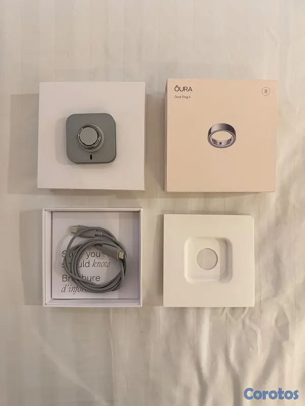 otros electronicos - Oura Ring Gen 4, Size 8 5