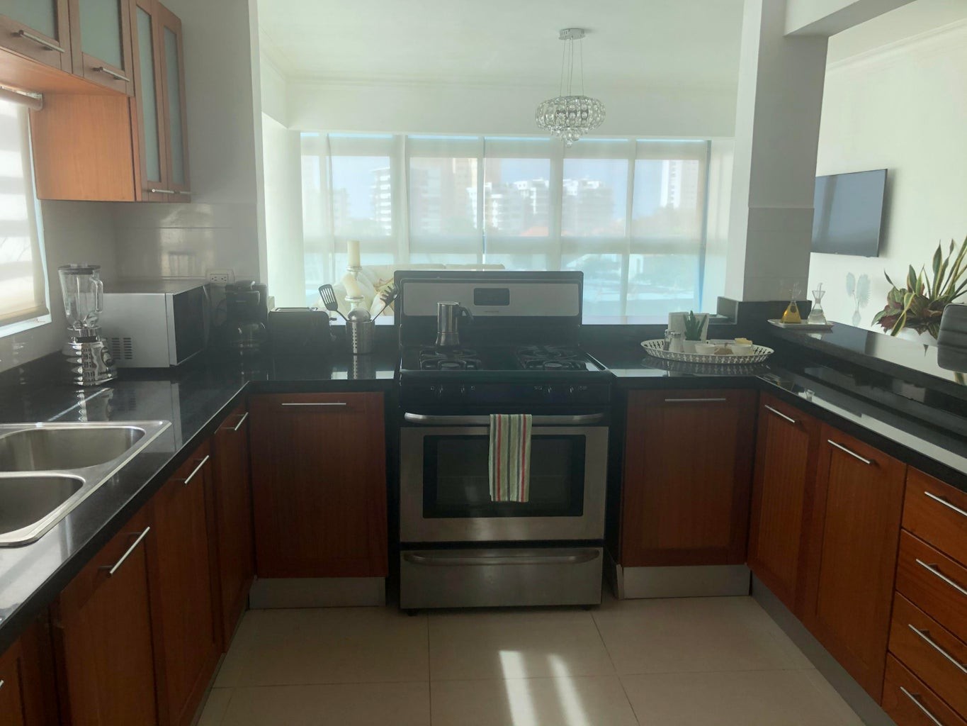 apartamentos - apartamento amueblado en excelente zona de la ciudad. Nivel 5 6