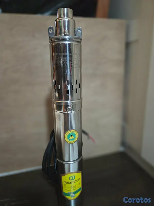 herramientas, jardines y exterior - Vendo bomba de agua solar sumergible 3