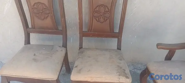 muebles y colchones - Juego de comedor para pintar 9