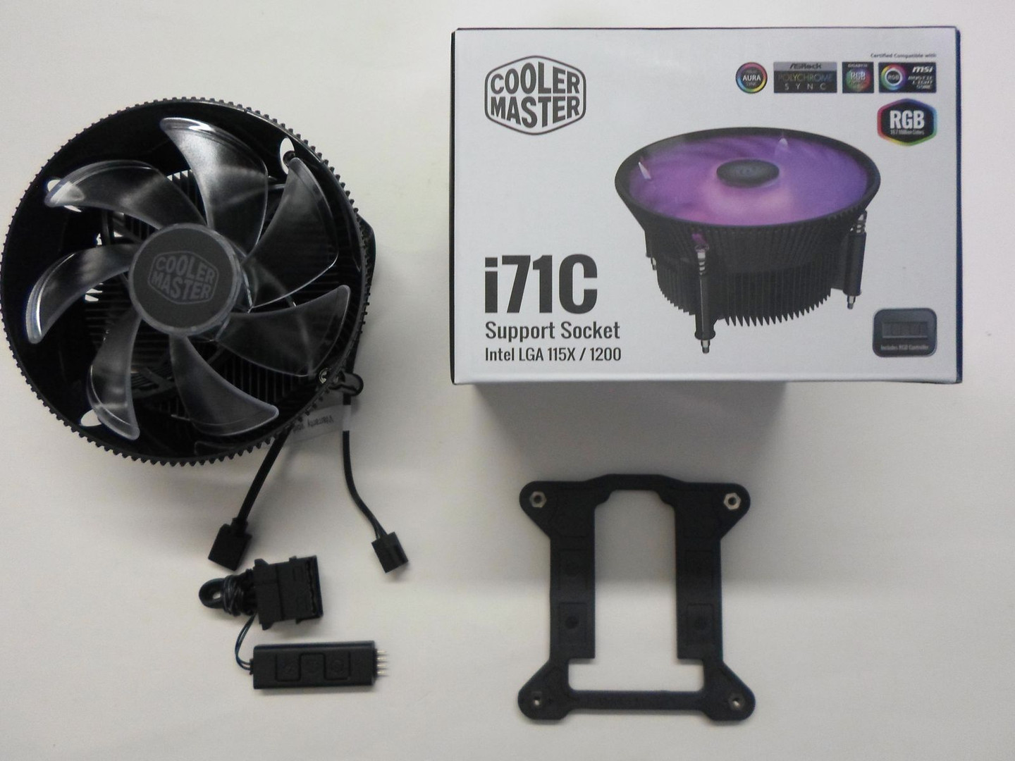 otros electronicos - Fan Cooler Master i71C RGB for Socket 1156/1155/1151/1150/1200 3
