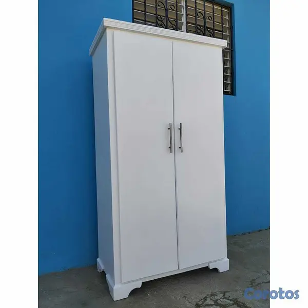 muebles - Armario pequeño para bebe y niños, blanco moderno  1
