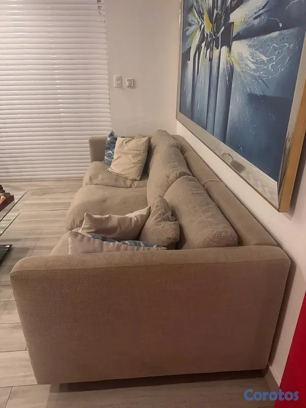 muebles y colchones - mueble en color crema  3