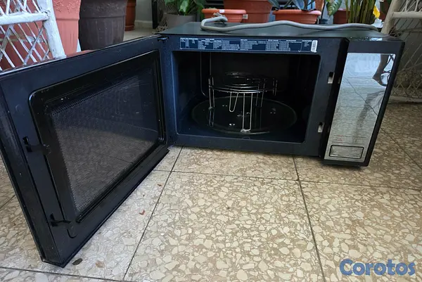 electrodomesticos - Vendo Horno Microondas Samsung Black Mirror  4