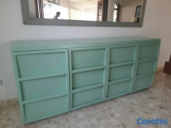 muebles y colchones - Estante Buffetera 79x18x33 pulgadas 6