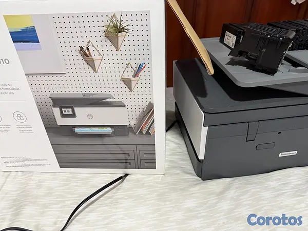 impresoras y scanners - Impresora HP OfficeJet Pro 9010 como nueva  6