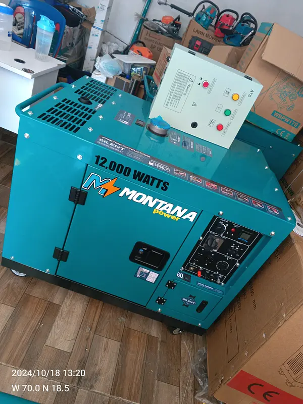 construccion e industrial - Planta Eléctrica 12KW Semi-Silenciosa Con Transfer 3
