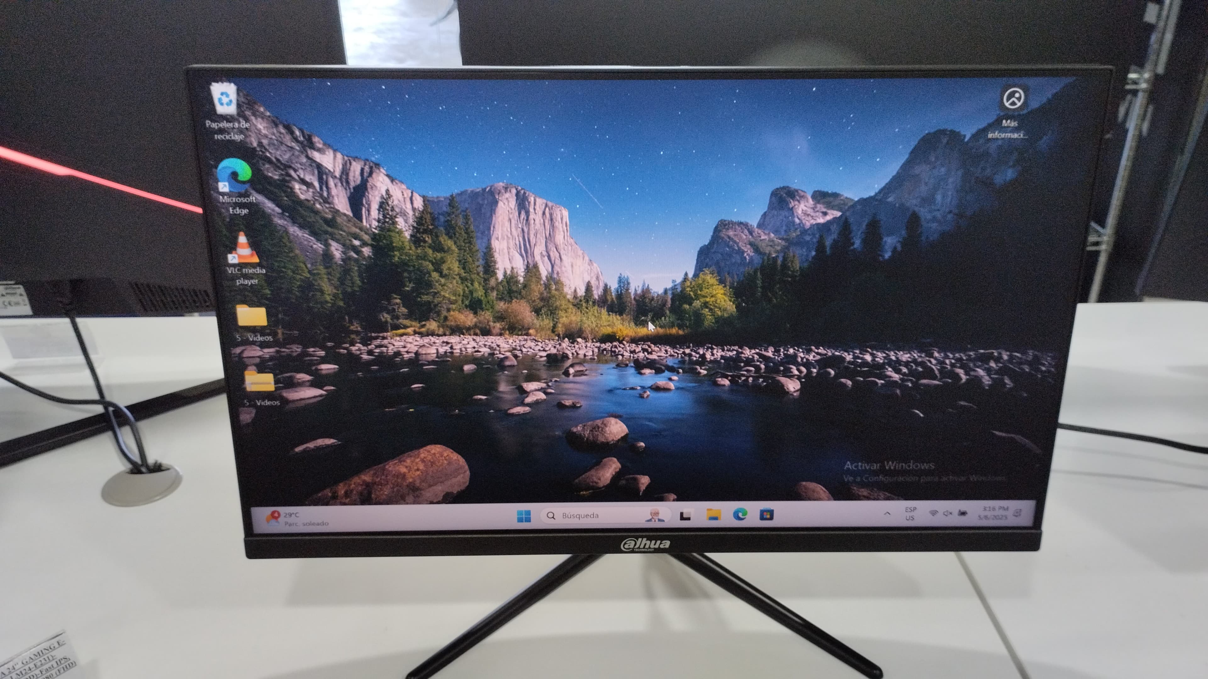 accesorios para electronica - MONITOR DAHUA 24″ LED (Mod. DHI-LM24-B201A)-(NUEVO 2