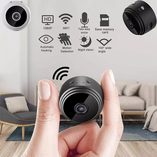 camaras y audio - Cámara A9 HD wifi Recargable  2