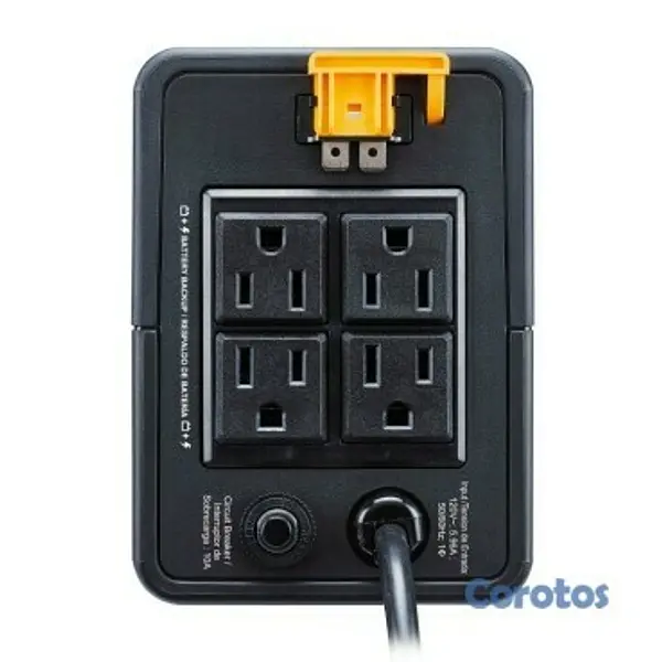 computadoras y laptops - UPS APC BVX700LU-LM BACK-UPS, 700VA, 360 WATTS, 120V, AVR, CARGA USB, 4 TOMAS  3