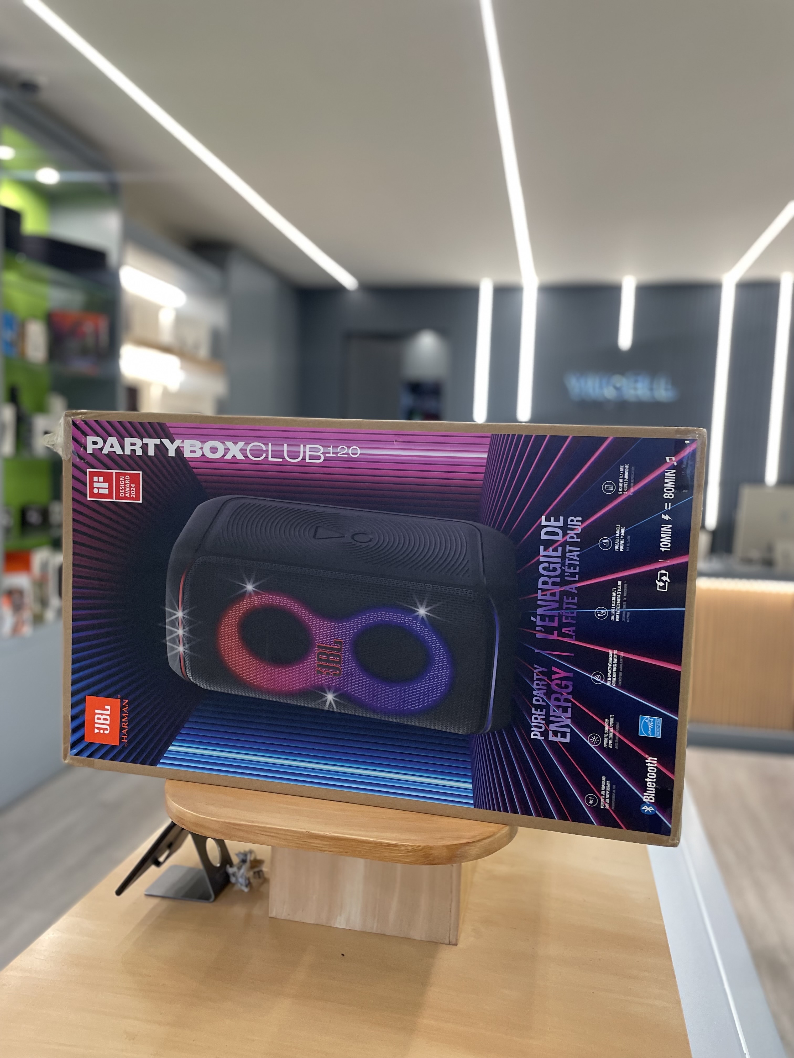 camaras y audio - Bocina JBL PARTYBOX CLUB 120 nuevo sellado 25,000