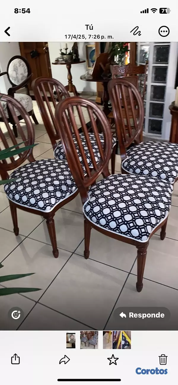 muebles y colchones - Se venden sillas 3