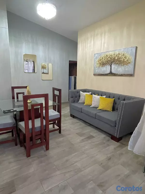 casas vacacionales y villas - Rento apartamento amueblado a 3 minutos de la Play 2