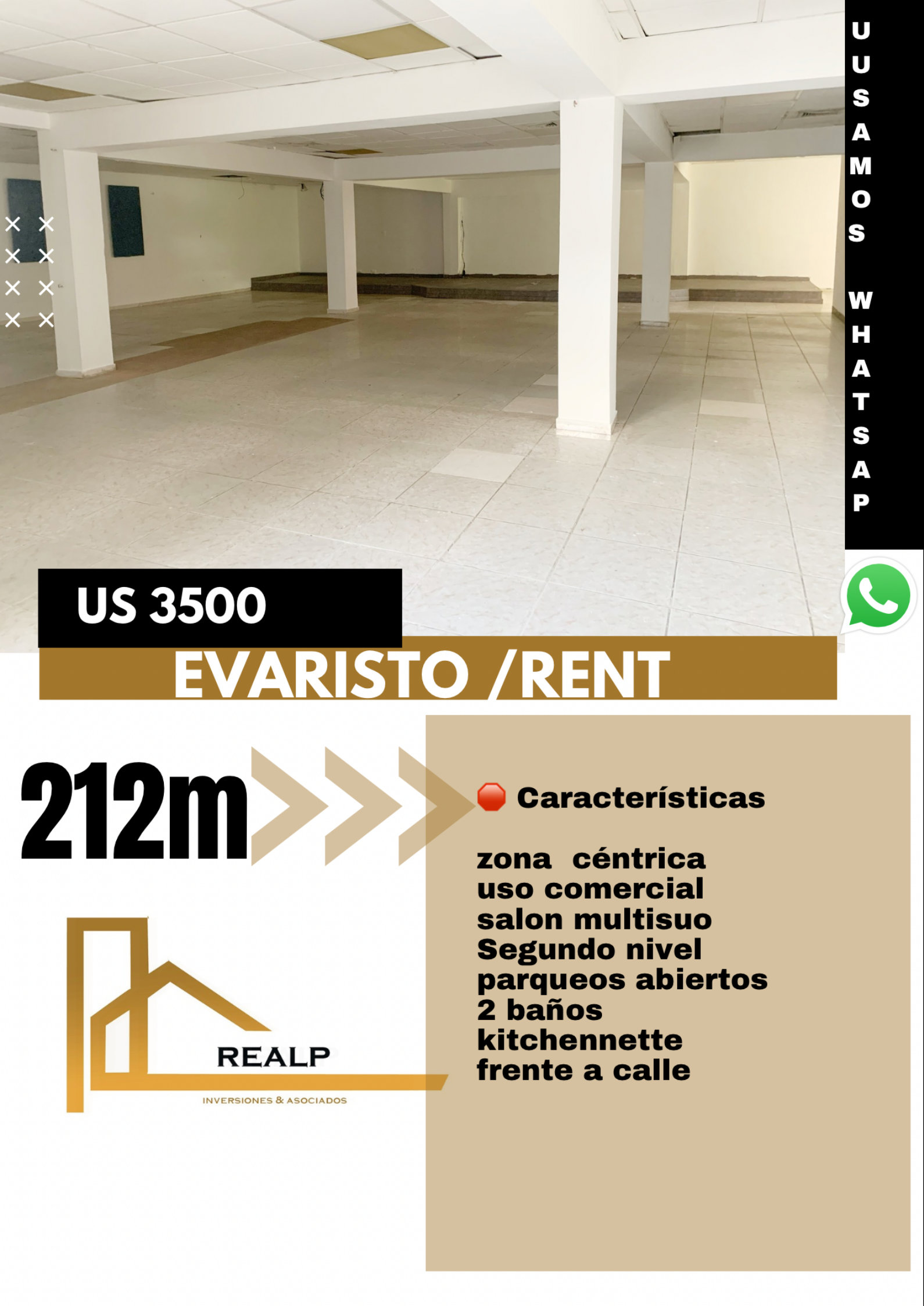 oficinas y locales comerciales - alquiler local comercial en Evaristo Morales 0