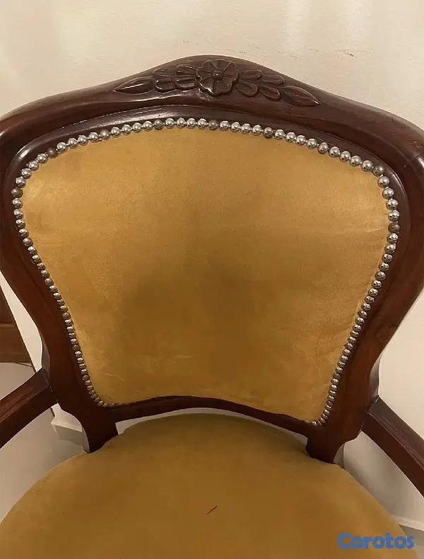 muebles y colchones - sillón o Butaca en caoba  2