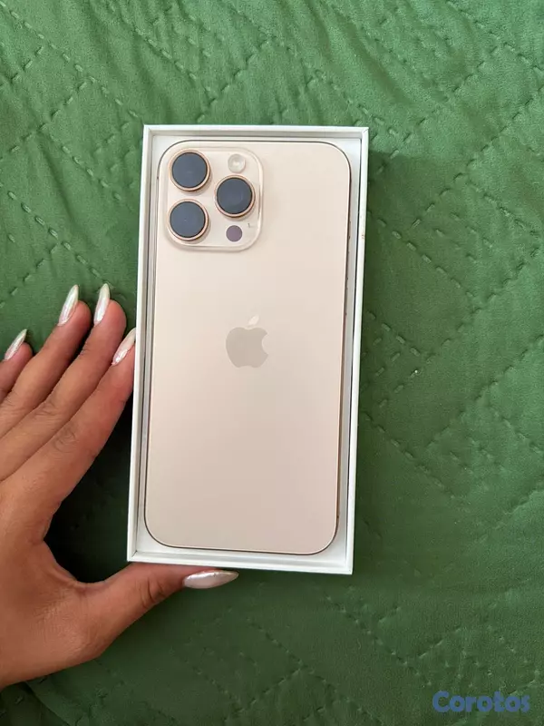 celulares y tabletas - iPhone 16 pro Max, 512 GB, Gold, CONDICIÓN 10/10! 1