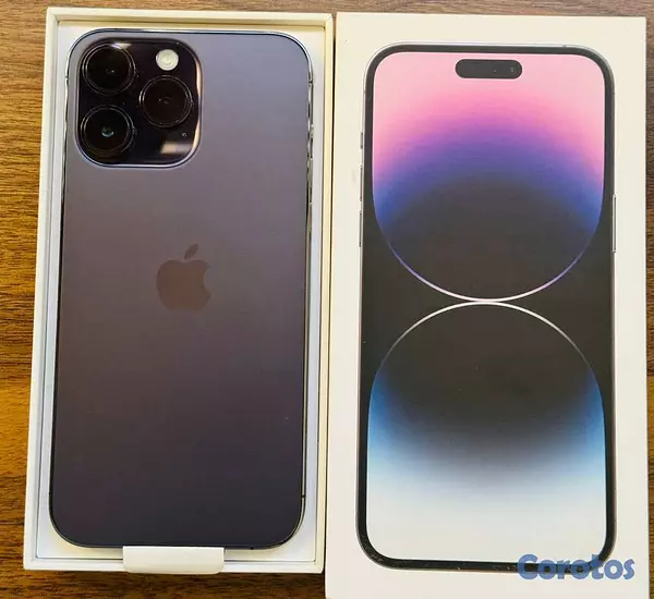 celulares y tabletas - 📱 iPhone 14 Pro Max 256GB Deep Purple (Desbloquead 2