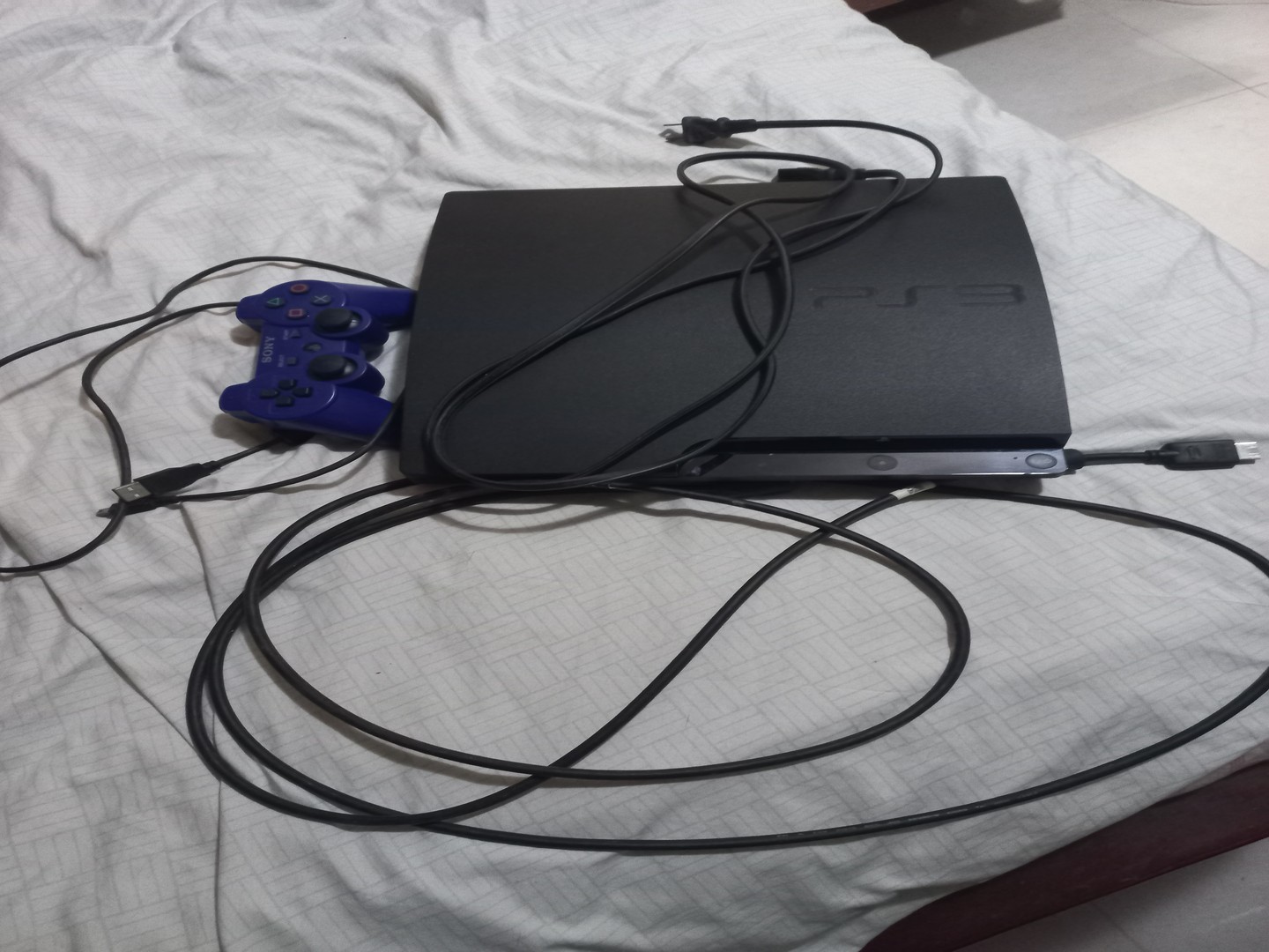 consolas y videojuegos - Vendo PS3 Slim 160gb 1