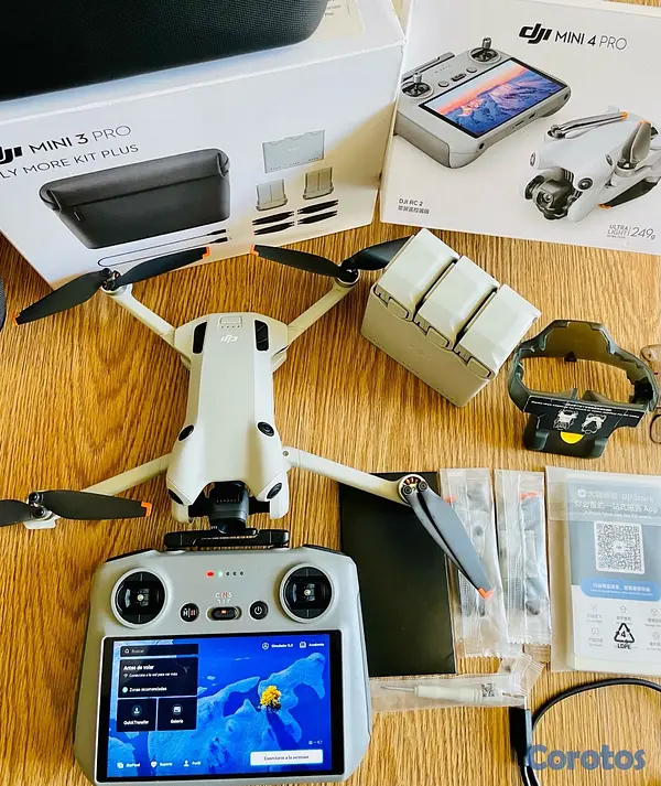 otros electronicos - 🇺🇸✨DJI MINI 4 PRO FLY MORE COMBO RC negociable ✅ 8