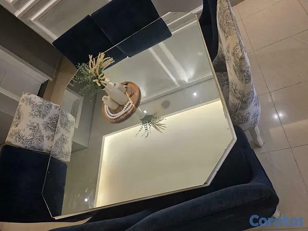 muebles y colchones - NEGOCIABLE Vendo juego de comedor de 8 sillas en caoba  3