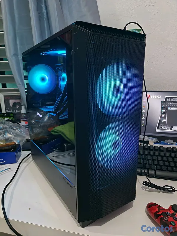 computadoras y laptops - Pc Gaming RGB ---Alto Rendimiento--- Ryzen 5600x 3