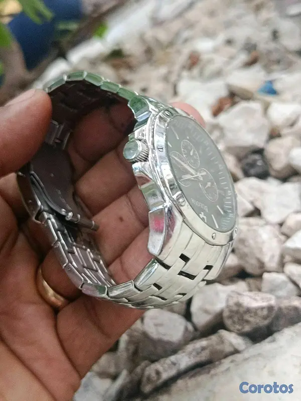 joyas, relojes y accesorios - Bulova clásico Cronografo acero ( para caballeros )  4