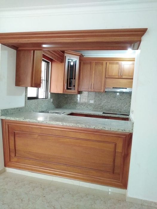 cocina - Desayunador en madera  0