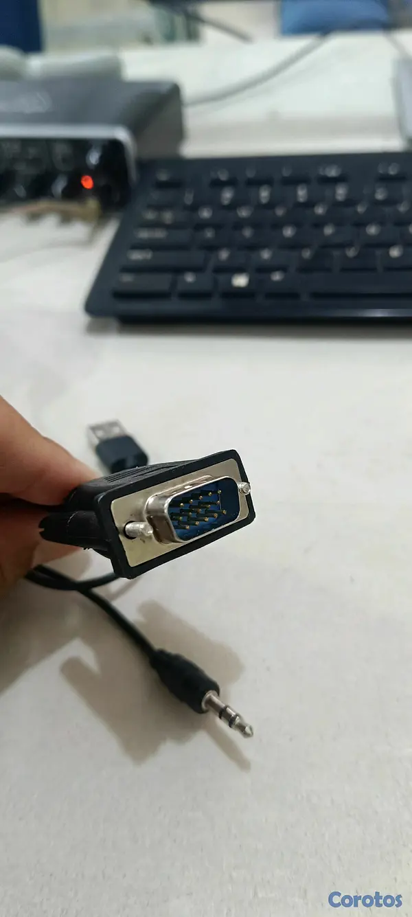 accesorios para electronica - Adaptador VGA salida HDMI 2
