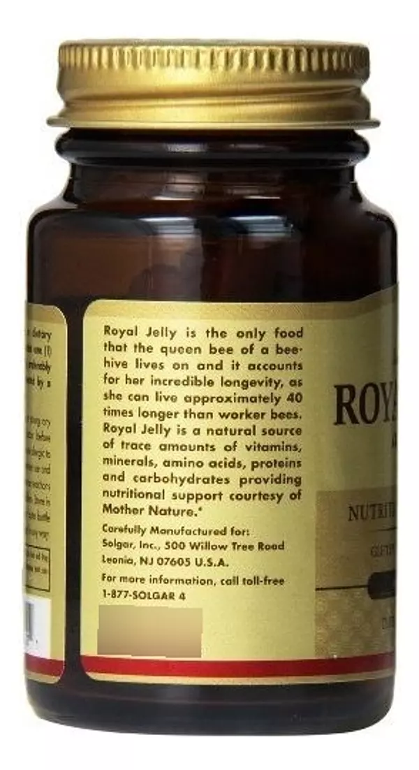 Salud y Equipamiento Médico - SolgarvJalea Real 500 - Suplemento 60 Softgels 4