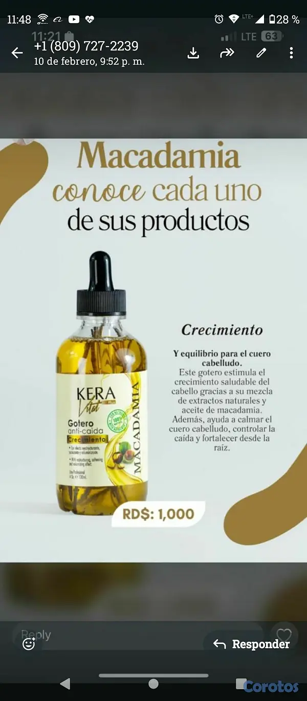 salud y belleza - ventas de productos para el cuidado del cabello  8