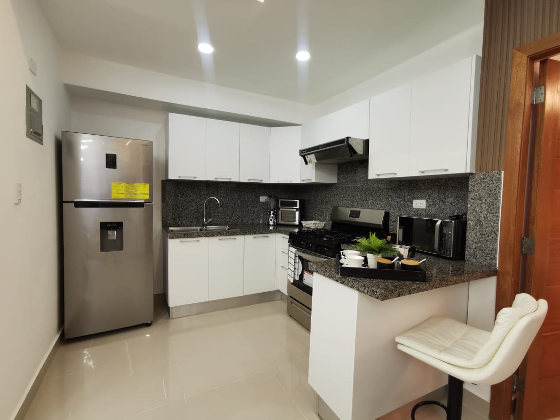 apartamentos - ALQUILO APARTAMENTO AMUEBLADO EN EVARISTO 3