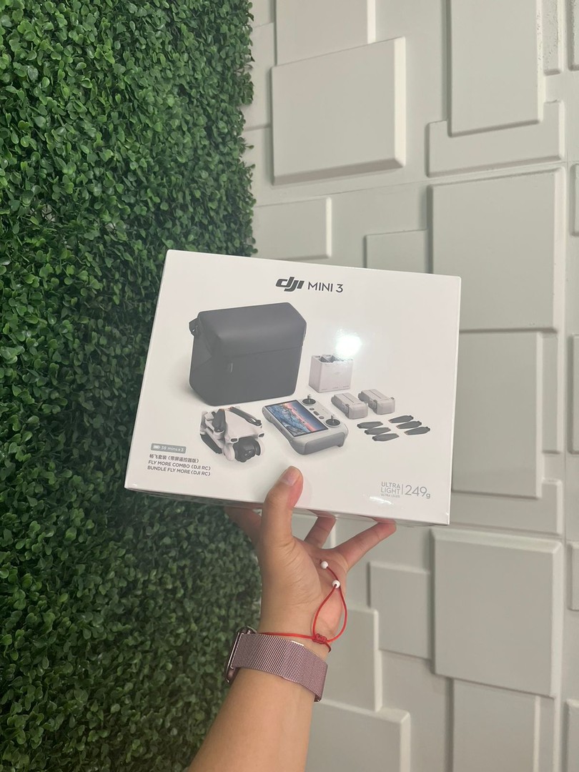 celulares y tabletas - Drone Dji Mini 3 Fly More Combo Con Control RC-2 SELLADO 