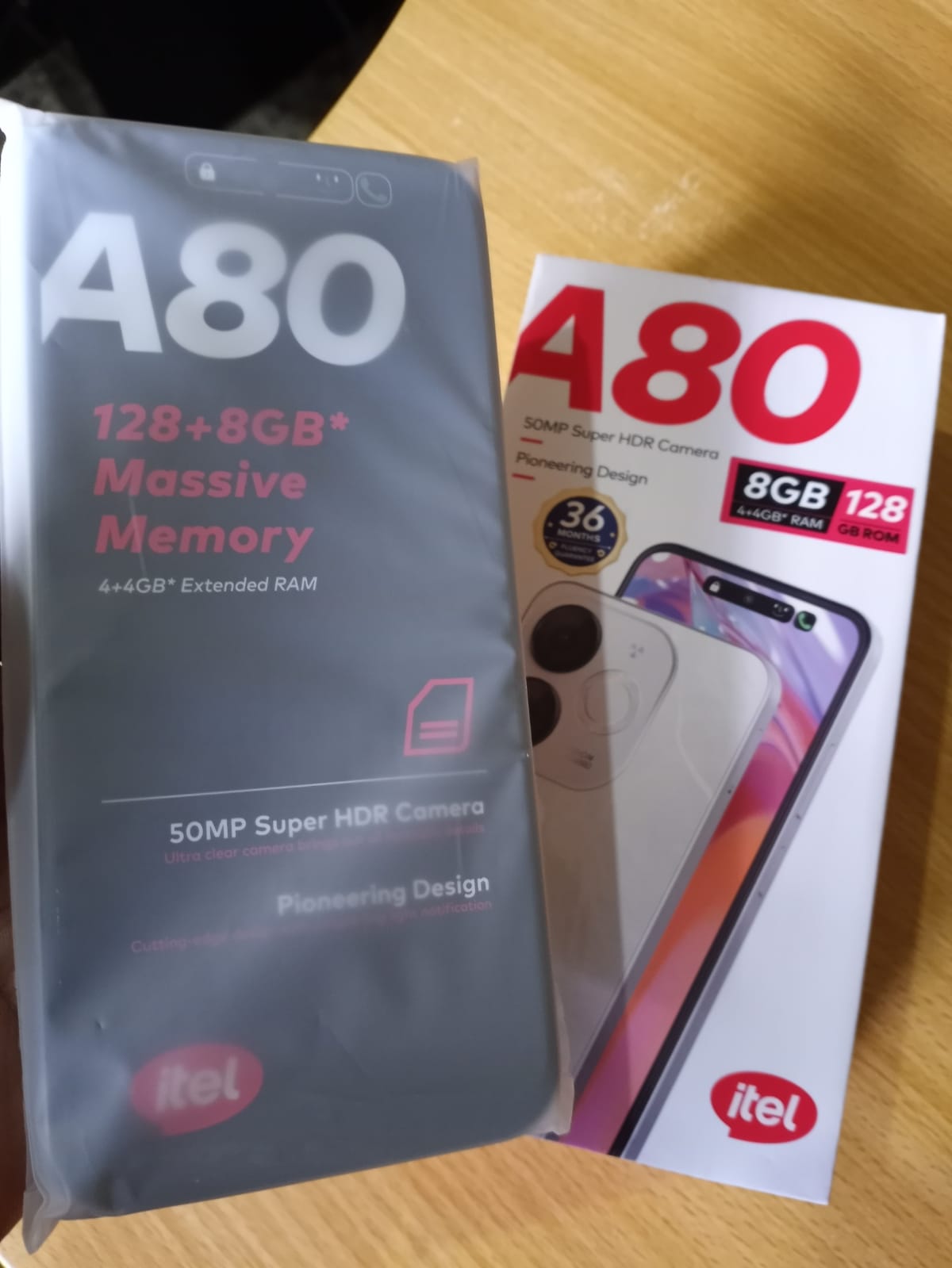 celulares y tabletas - itel A80 128gb, 8gb de Ram blanco nuevo con su caja y sus accesorios. 0