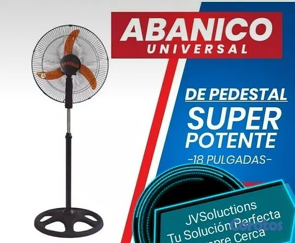 aires acondicionados y abanicos - Abanicos de Pared y de Pedestal 18" Universal 2