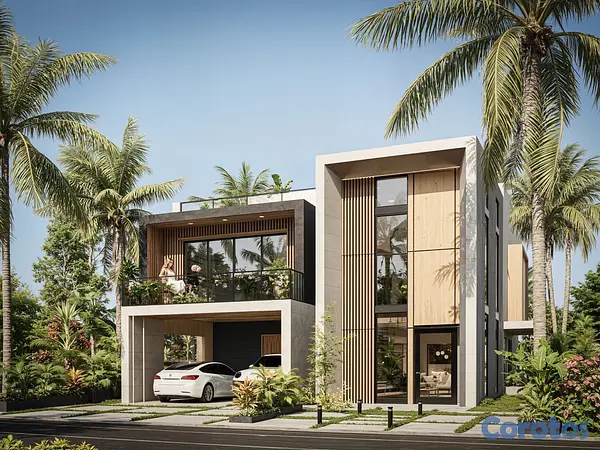 casas vacacionales y villas - venta de Villa Luxury en playa nueva Romana diseño de lujo y primera  6