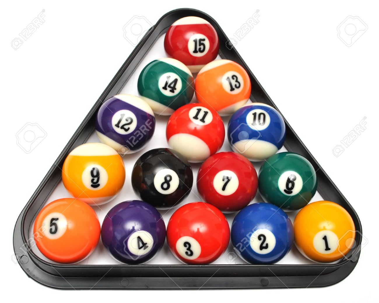 hobby y coleccion - TRIANGULO PARA BOLA DE BILLAR 0