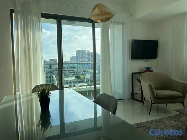 apartamentos - Alquiler amueblado en Naco | Piscina, cine y más 3
