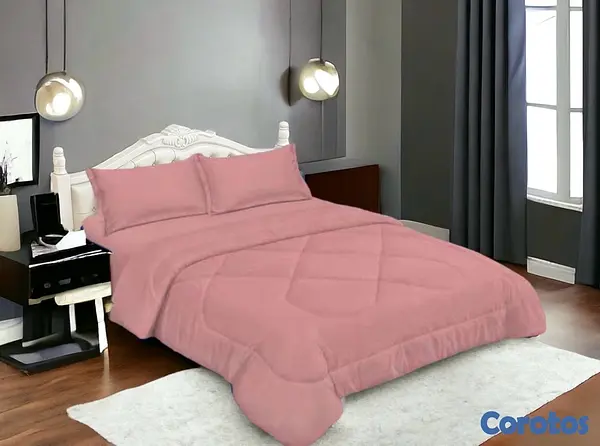 muebles y colchones - juego de colcha 3 pieza para cama de 60  7