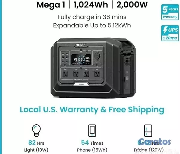 plantas e inversores - oupes mega 1 2000W  2