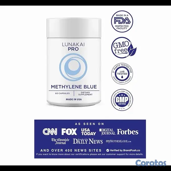Salud y Equipamiento Médico - Azul Metileno en Capsulas 2