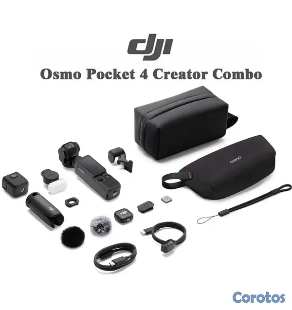 camaras y audio - DJI Osmo Pocket 4 – Standard & Creator Combo 
 2