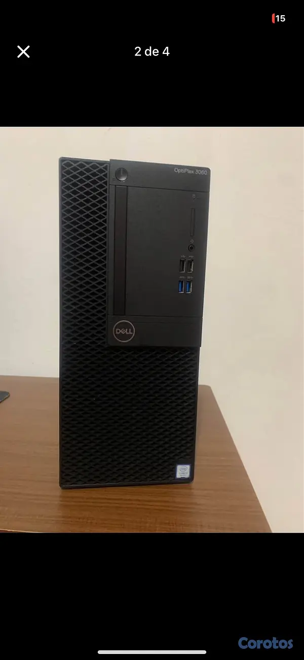 computadoras y laptops - PC Dell i3 8va Gen / 16GB RAM / SSD Rápida 🔥 2