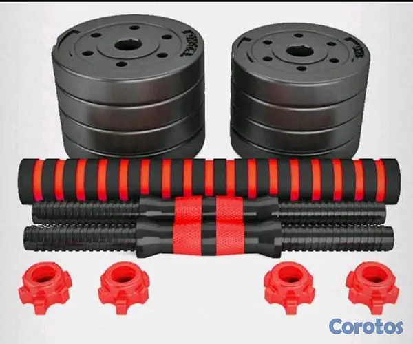 Artículos Deportivos - 🏋️‍♂️🔥 Kit de Mancuernas Ajustables 20KG – RD$2,390 🔥🏋️‍♂️ 3