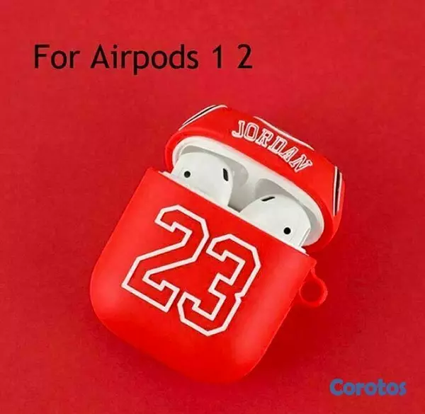 otros electronicos - COVER AIRPODS DISEÑO 23 JORDAN  2