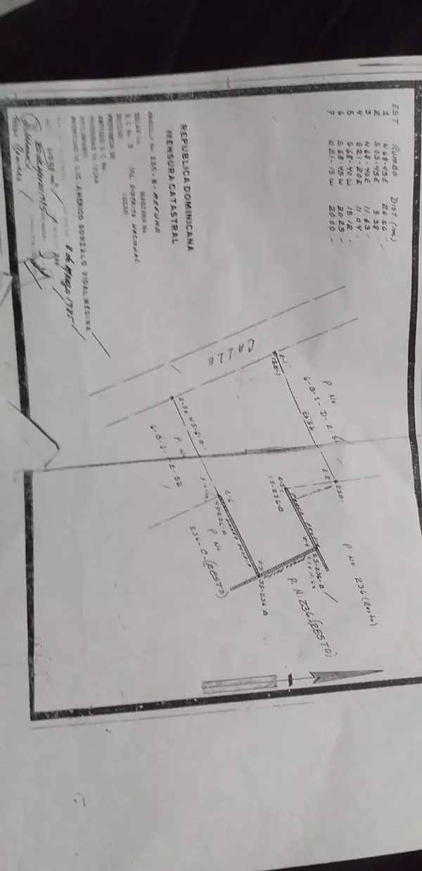 solares y terrenos - Se vende solar Terreno en Naco
