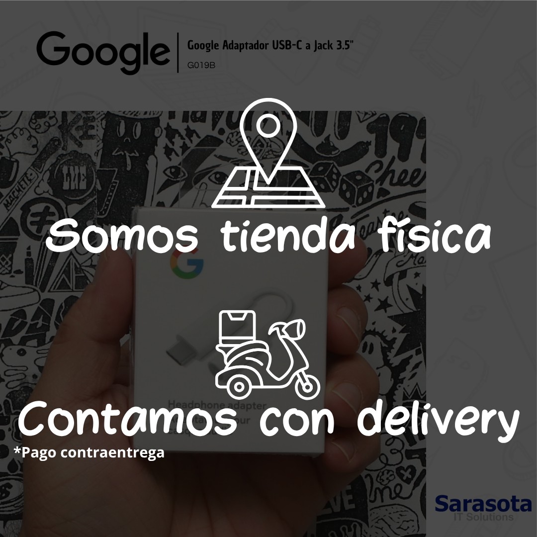 accesorios para electronica - Google Adaptador USB-C a Jack 3.5 modelo 2