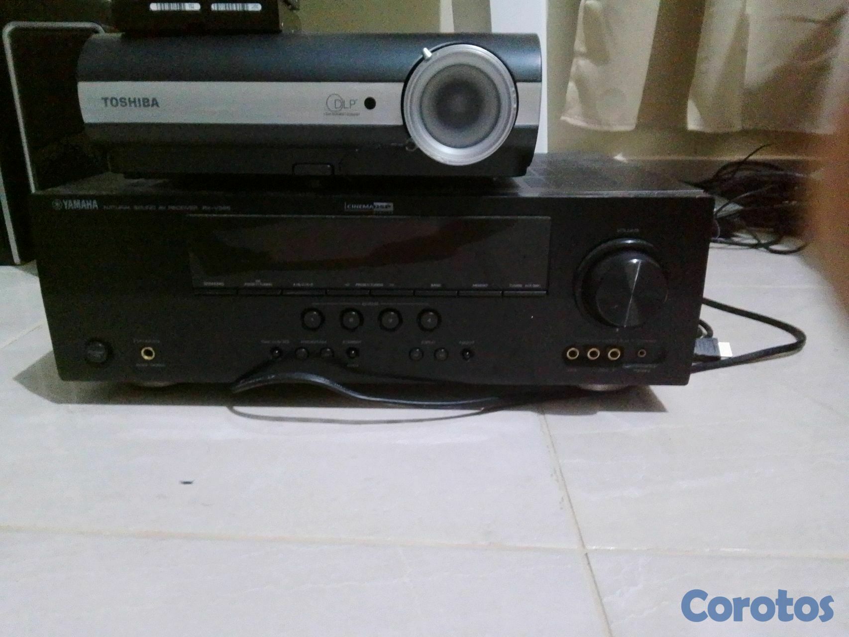 otros electronicos - amplificador de música y proyector 