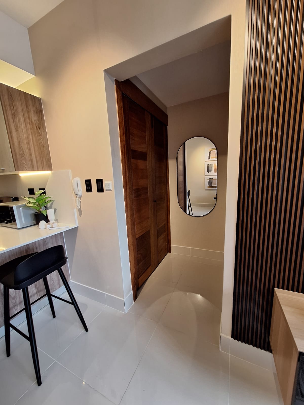 apartamentos - Rento hermoso apt amueblado minimalista con terraz 7